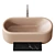 Inbani Ease Freestanding Oval Bathtub 3D model small image 3