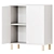 Ikea Eket Cabinet Legs 80cm 3D model small image 3
