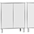 Ikea Eket Cabinet Legs 80cm 3D model small image 7
