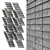 Polygon Tile Decor Set 3D model small image 1