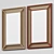 Vintage Cane Wall Mirror 3D model small image 3