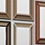 Vintage Cane Wall Mirror 3D model small image 6