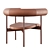 Offecct Font Leather Accent Chair 3D model small image 13
