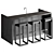 Sachi M2 Bar Counter 3D model small image 2