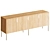 4-Door Oak Stairs Sideboard 3D model small image 3