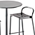 Muuto Linear Steel Cafe Set 3D model small image 3