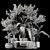 Elegant Parlor Palm & Pot 3D model small image 7