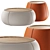 ModNodeDesign Table Set in 2 Sizes 3D model small image 1