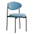 Stylish Gavin Chairs Collection 3D model small image 2