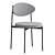Stylish Gavin Chairs Collection 3D model small image 4