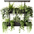 Modern Hanging Plant Light Fixture 3D model small image 1