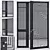  Corrosion-Resistant Aluminum Door 292 3D model small image 1