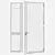  Corrosion-Resistant Aluminum Door 292 3D model small image 4