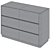  Sleek Sloane Dresser by Hamilton Conte 3D model small image 5