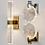 Modern Crystal Wall Lamp Gold 3D model small image 7