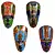 African Totem Mask Collection 3D model small image 1