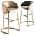 Elegant Visionnaire Sunny Stool 3D model small image 1