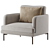 Modern Stylish Lounge Chair 2014 3D model small image 1