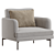 Modern Stylish Lounge Chair 2014 3D model small image 3