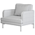 Modern Stylish Lounge Chair 2014 3D model small image 4