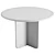 Modern Round Dining Table with UV Unwrapped Textures 3D model small image 6