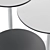Alfiere Circle Pedestal Stands 3D model small image 2