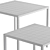 Modern Qu Polygonal Table Sculpture 3D model small image 4