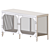 Industrial TV unit in black 3D model small image 5