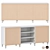 Sleek Storage Solution: BESTÅ by IKEA 3D model small image 1