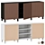 Sleek Storage Solution: BESTÅ by IKEA 3D model small image 2