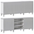 Sleek Storage Solution: BESTÅ by IKEA 3D model small image 3