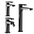 Yoyo Bathroom Fixtures Set with Showerhead 3D model small image 4