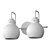 Elegant Dimmable Vanity Light 3D model small image 2