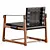 Sleek NORDEN Armchair Model 3D model small image 4