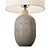 Handpainted Iron Base Table Lamp 3D model small image 2