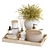 Luxury Zara Home Bathroom Decor 3D model small image 4