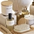 Luxury Zara Home Bathroom Decor 3D model small image 5