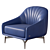  Natuzzi Editions C014 Felicita Armchair 3D model small image 4