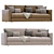 Harris Sofa Modern Design Unique 3D model small image 2