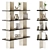 Sculptural Shelving: Modern Minimalism 3D model small image 2