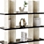 Sculptural Shelving: Modern Minimalism 3D model small image 3