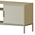 Modern Beige & Grey Media Unit 3D model small image 2