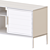 Modern Beige & Grey Media Unit 3D model small image 6