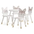 Kids Table and Chairs Set 3D model small image 1