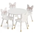 Kids Table and Chairs Set 3D model small image 2