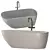 Modern Bathtubs Set for Download 3D model small image 3