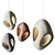 Contemporary Cristina Pendant Light 3D model small image 1