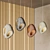 Contemporary Cristina Pendant Light 3D model small image 2