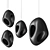 Contemporary Cristina Pendant Light 3D model small image 4