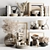Modern Interior Decor Set 3D model small image 1